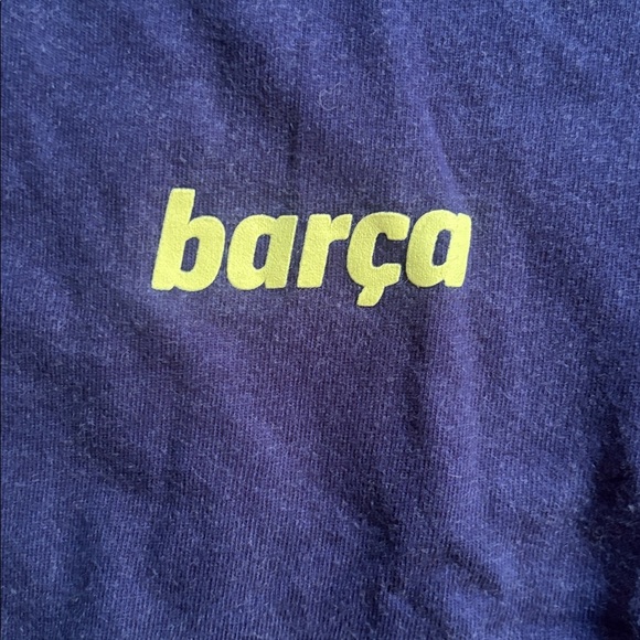 Nike | FC Barcelona 20/21 Ignite Tee in Oracle Aqua Size Small - Picture 4 of 11